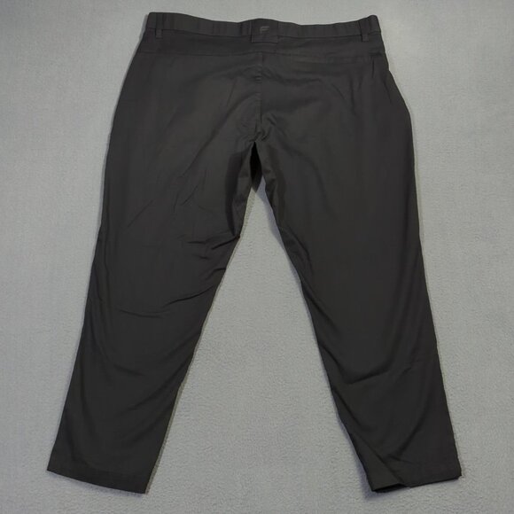 Fabletics Pants Men's 38x30 Black Fits 38x26 The High Side Chino - Picture 2 of 10